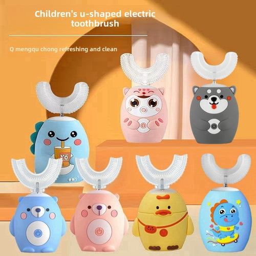 Brush Buddy™ Kids U-Shaped Automatic Toothbrush – 360° Sonic Cleaning